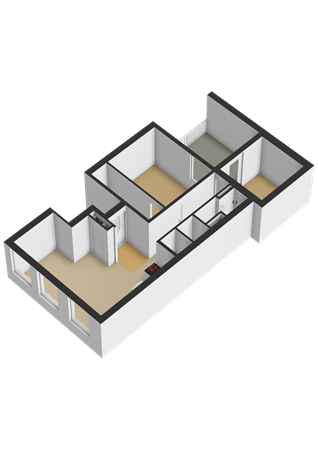 Floorplan - Weerdsingel Westzijde 51A, 3513 BE Utrecht